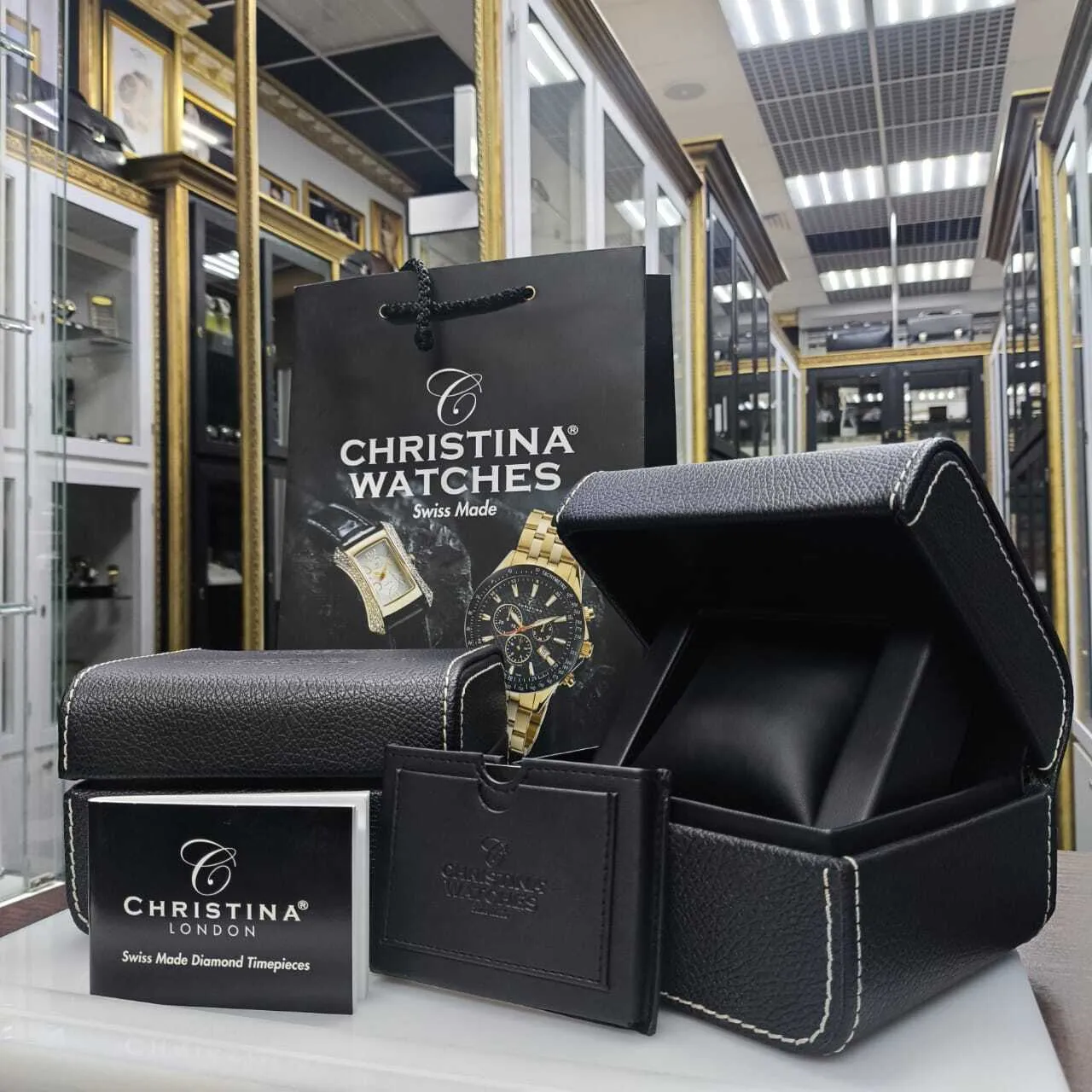 CHRISTINA WATCHES 518SBLBL